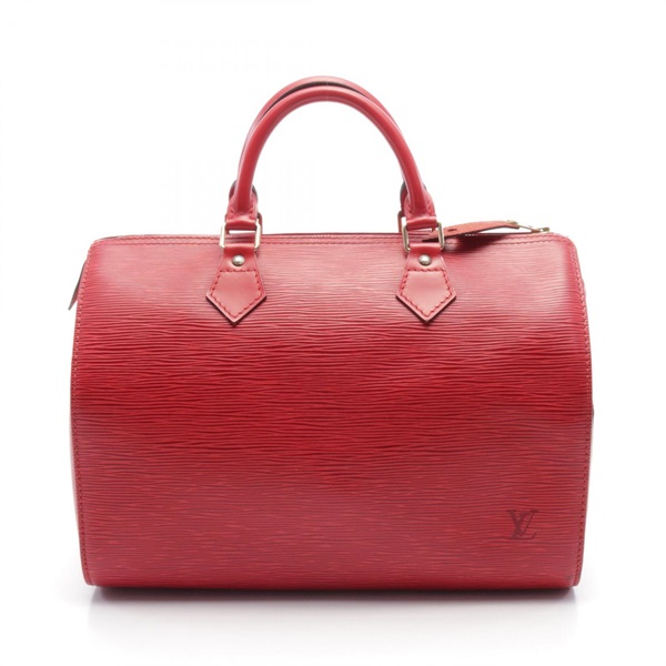 LOUIS VUITTON Speedy 30 Hand bag M43007 Epi leather Castilian red Used Women