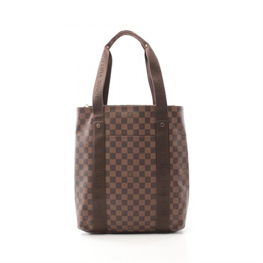LOUIS VUITTON Cabas Beaubourg Tote Bag N52006 Damiercanvas leather Ebene Used LV