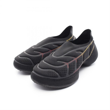 GIVENCHY TK-360 PLUS Sneakers FR0262 Fabric Black Multicolor #42 Used mens