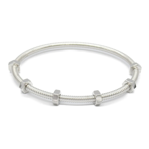 CARTIER Ecru de Cartier Bracelet 18KWG White Gold Used Women