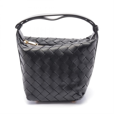 BOTTEGA VENETA Candy Wallace Intrecciato Hand shoulder bag 776781V3IV18425 black