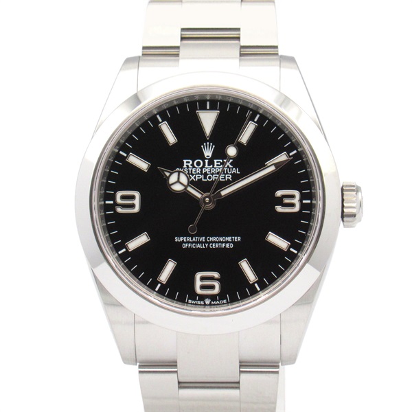 ROLEX Explorer I Random Wrist Watch 224270 Automatic Stainless Steel Used mens