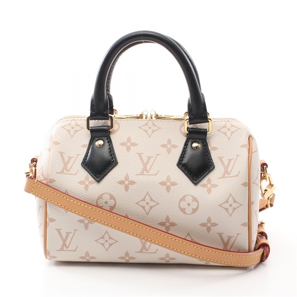 LOUIS VUITTON Speedy Bandlouriere shoulder 20 Hand bag M46906 Monogram Dune LV
