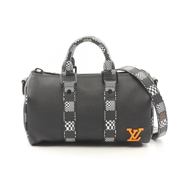 LOUIS VUITTON City Keepall XS Hand shoulder bag M80202 Damier Distorted noir LV
