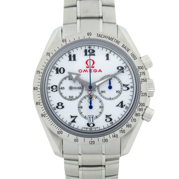 OMEGA Speedmaster Broad Arrow Wrist Watch 321.10.42.50.04.001 Auto SS Used mens
