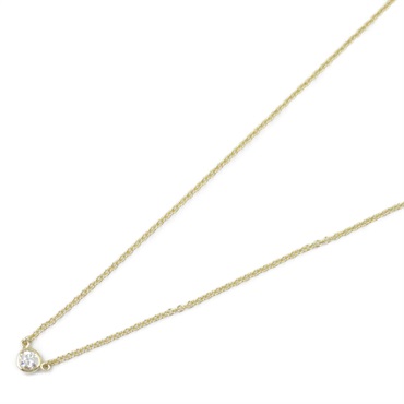 TIFFANY＆CO By the Yard Diamond Necklace 18KYG Yellow Gold Used women
