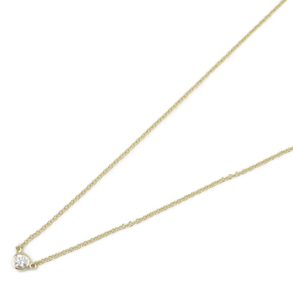 TIFFANY＆CO By the Yard Diamond Necklace 18KYG Yellow Gold Used women
