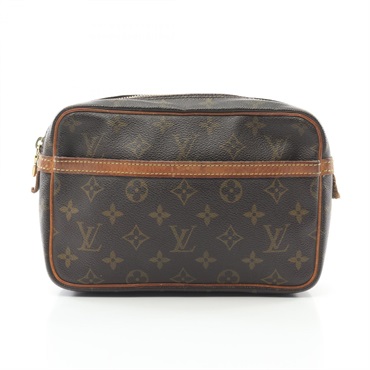 LOUIS VUITTON Compiegne 23 business clutch bag M51847 Monogram canvas Used LV
