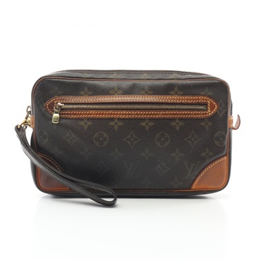 LOUIS VUITTON Marly Dragonne business clutch bag M51825 Monogram canvas Used LV