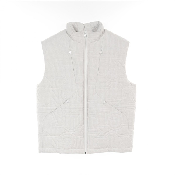 LOUIS VUITTON Snow Down Gilet vest RM231M R77 HOG16W Cotton Polyester White Used
