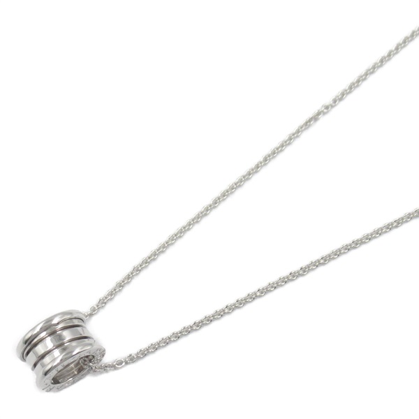 BVLGARI B-zero 1 Necklace Pendant 18KWG White Gold Used women