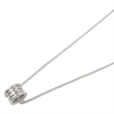 BVLGARI B-zero1 Necklace Pendant 18KWG White Gold women Used