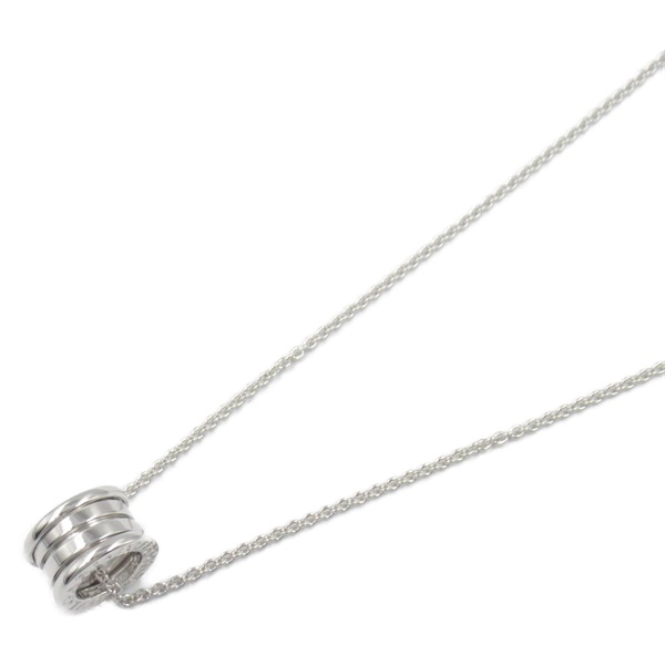 BVLGARI B-zero1 Necklace Pendant 18KWG White Gold women Used