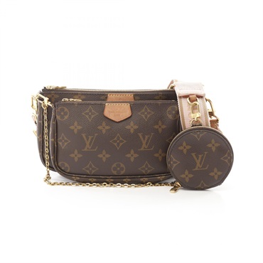 LOUIS VUITTON Multi Pochette Accessoires Shoulder Bag M44840 Monogram used women