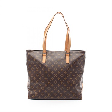 LOUIS VUITTON Cabas Mezzo Tote Bag M51151 Monogram canvas leather Brown Used LV
