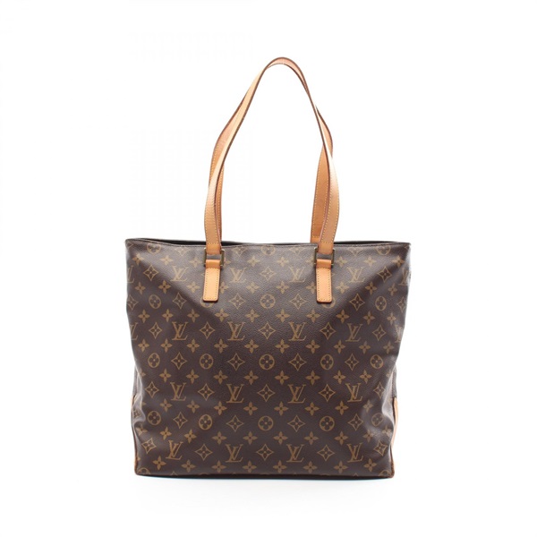 LOUIS VUITTON Cabas Mezzo Tote Bag M51151 Monogram canvas leather Brown Used LV