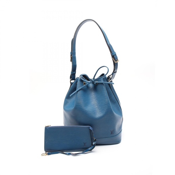 LOUIS VUITTON Noe Shoulder Bag M44005 Epi leather Toledo Blue Used Women LV