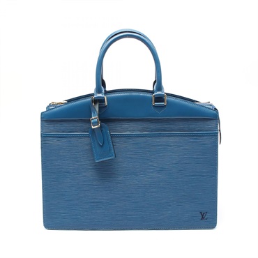 LOUIS VUITTON Rivera Handbag M48185 Epi leather Toledo Blue Used Women LV