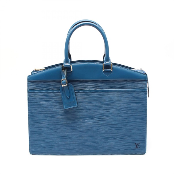 LOUIS VUITTON Rivera Handbag M48185 Epi leather Toledo Blue Used Women LV