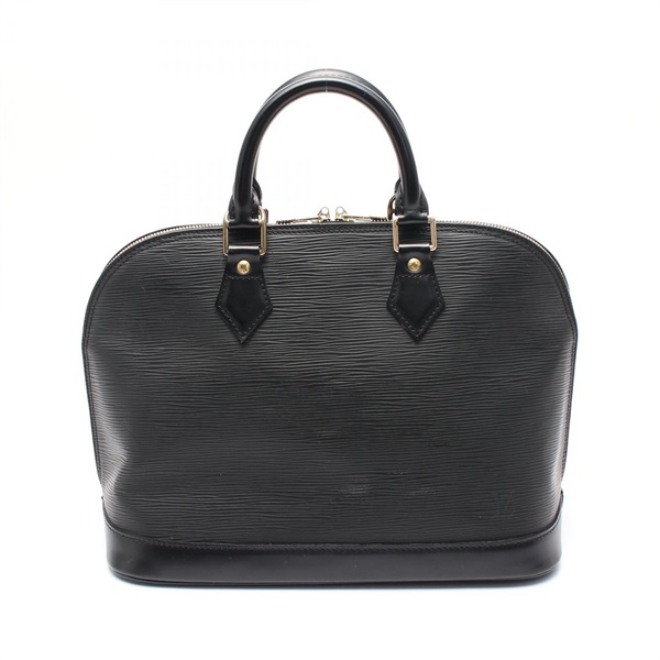 LOUIS VUITTON Alma Handbag M52142 Epi leather Black Used Women LV