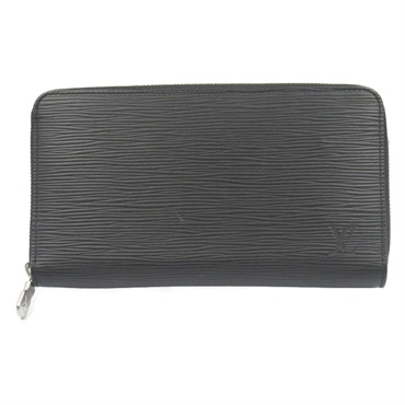 LOUIS VUITTON Zippy Organizer NM long wallet M62643 Epi leather Black Used LV