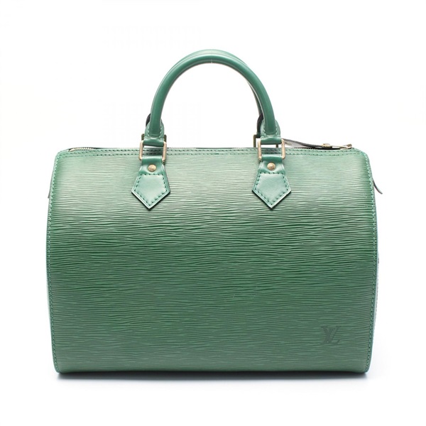 LOUIS VUITTON Speedy 30 Handbag M43004 Epi leather Borneo Green Used Women LV