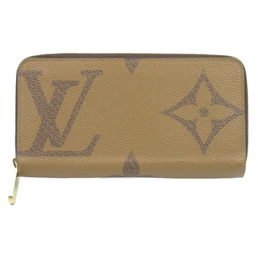 LOUIS VUITTON Zippy Around long wallet M69353 Monogram Giant Reverse canvas used