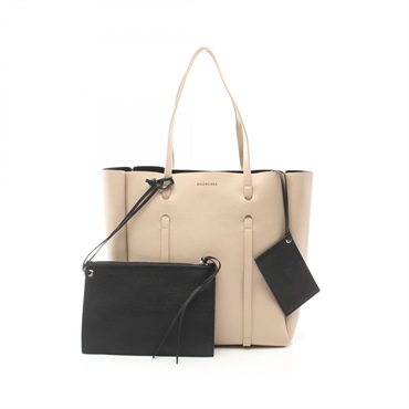 BALENCIAGA Everyday S Tote Bag 475199-2760 leather White Used Women