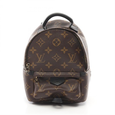LOUIS VUITTON Palm Springs Mini Backpack M41562 Monogram canvas Brown Black Used