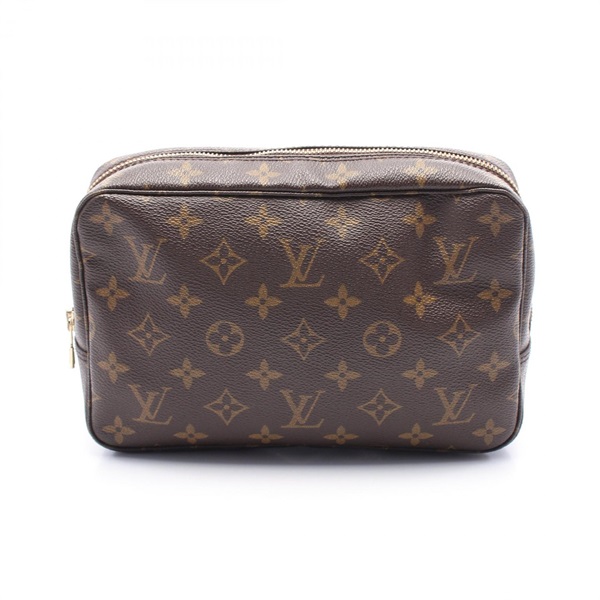 LOUIS VUITTON Trousse Toilette 23 Pouch bag M47524 Monogram canvas Brown Used LV