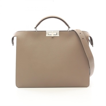 FENDI Peekaboo ISeeU Medium Hand shoulder crossbody bag 7VA529AFC3F1JMJ leather