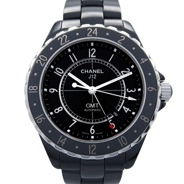 CHANEL J12 GMT Wrist Watch H2012 Automatic winding ceramic Used mens CC Coco