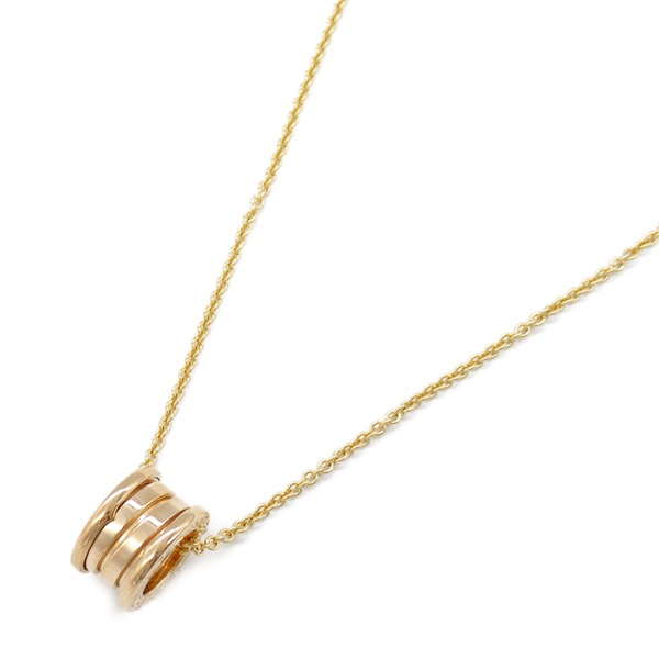 BVLGARI B-zero1 Necklace Pendant 18KPG Pink Rose Gold Used unisex