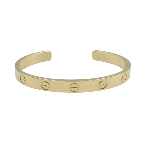 CARTIER Open Love Bracelet 18KYG Yellow Gold Used Women #16