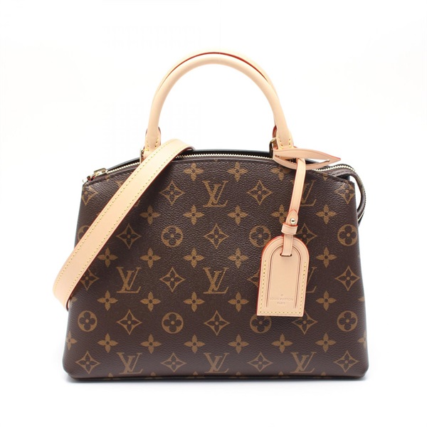 LOUIS VUITTON Petit Palais PM 2way Handbag M45900 Monogram canvas Used Women LV