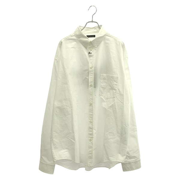 BALENCIAGA Large Fit Shirt Long sleeve 790731TNM60900040 cotton NEW mens #40