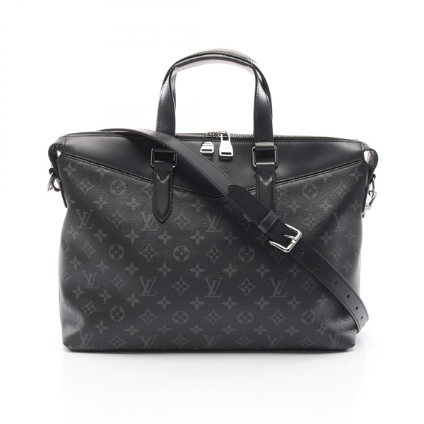 LOUIS VUITTON Briefcase Explorer Business bag M40566 Monogram eclipse Black Used