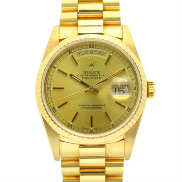 ROLEX Day-Date E Wrist Watch 18238 Automatic winding 18KYG Yellow Gold Used mens