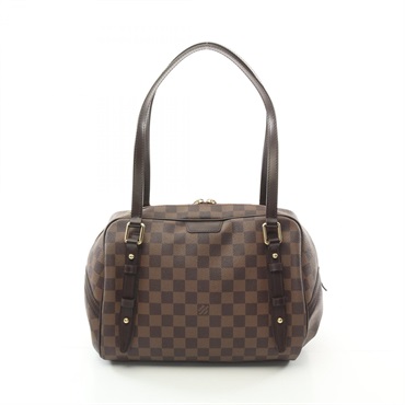 LOUIS VUITTON Rivington GM Shoulder Bag N41158 Damier canvas Ebene Used Women LV