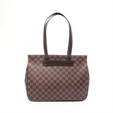 LOUIS VUITTON Parioli PM Shoulder Tote Bag N51123 Damier canvas Ebene Used LV
