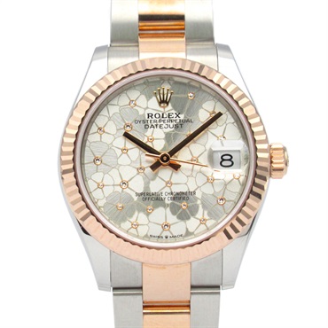 ROLEX Datejust Random Wrist Watch 278271 Automatic 18KPG Gold SS Used mens
