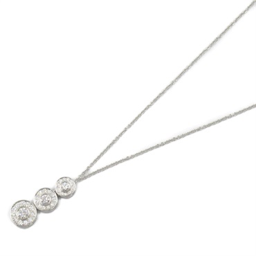 TIFFANY＆CO Diamond Necklace Pendant Pt950 Platinum Used women Pendant