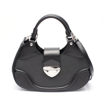 LOUIS VUITTON Sac Montaigne 2way Handbag M59302 Epi leather Black Used Women LV