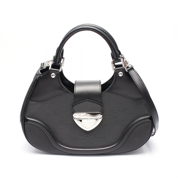 LOUIS VUITTON Sac Montaigne 2way Handbag M59302 Epi leather Black Used Women LV
