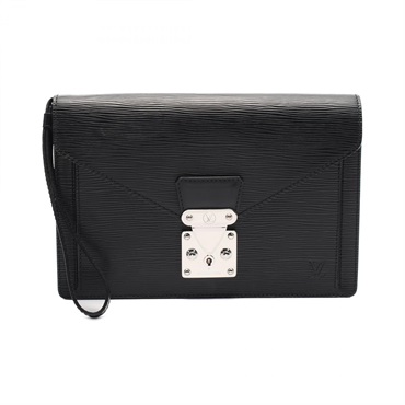 LOUIS VUITTON Sellier Dragonne Pochette business clutch bag M52762 Epi Noir used