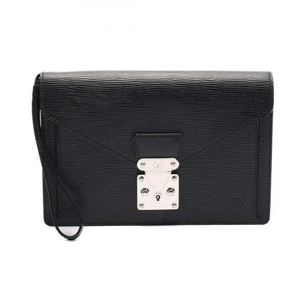 LOUIS VUITTON Sellier Dragonne Pochette business clutch bag M52762 Epi Noir used