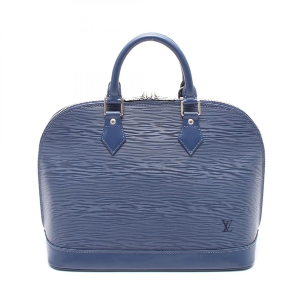 LOUIS VUITTON Alma PM Handbag M5214G Epi leather Blue Myrtille Blue Used Women