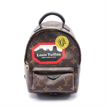 LOUIS VUITTON Palm Springs Mini Monogram World Tour Rucksack Backpack M42971 PVC