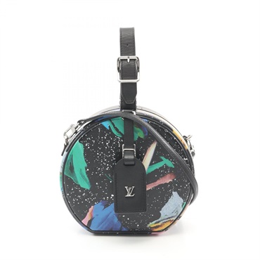 LOUIS VUITTON Petit Bowat Chapo Handbag M53798 leather Multicolor Used Women
