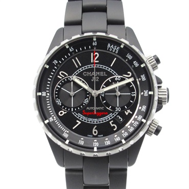 CHANEL J12 Super Reggera Wrist Watch H3409 Automatic ceramic Used mens CC
